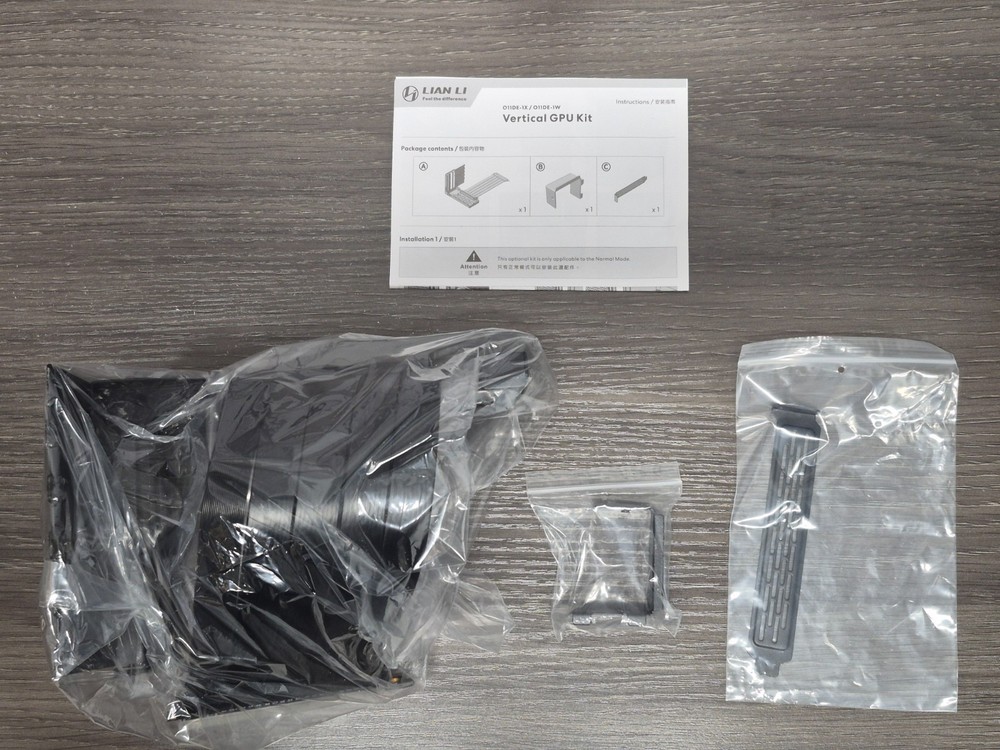 Lian Li Vertical GPU Kit 011DE-1X Black