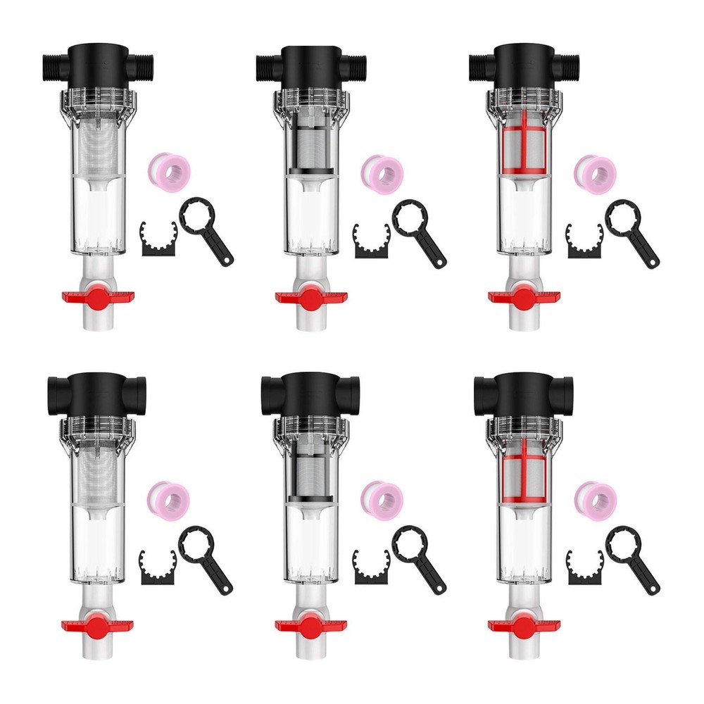 Aquarium Filter Pump Drainage Collector Automatic Cleaning Quick Connect