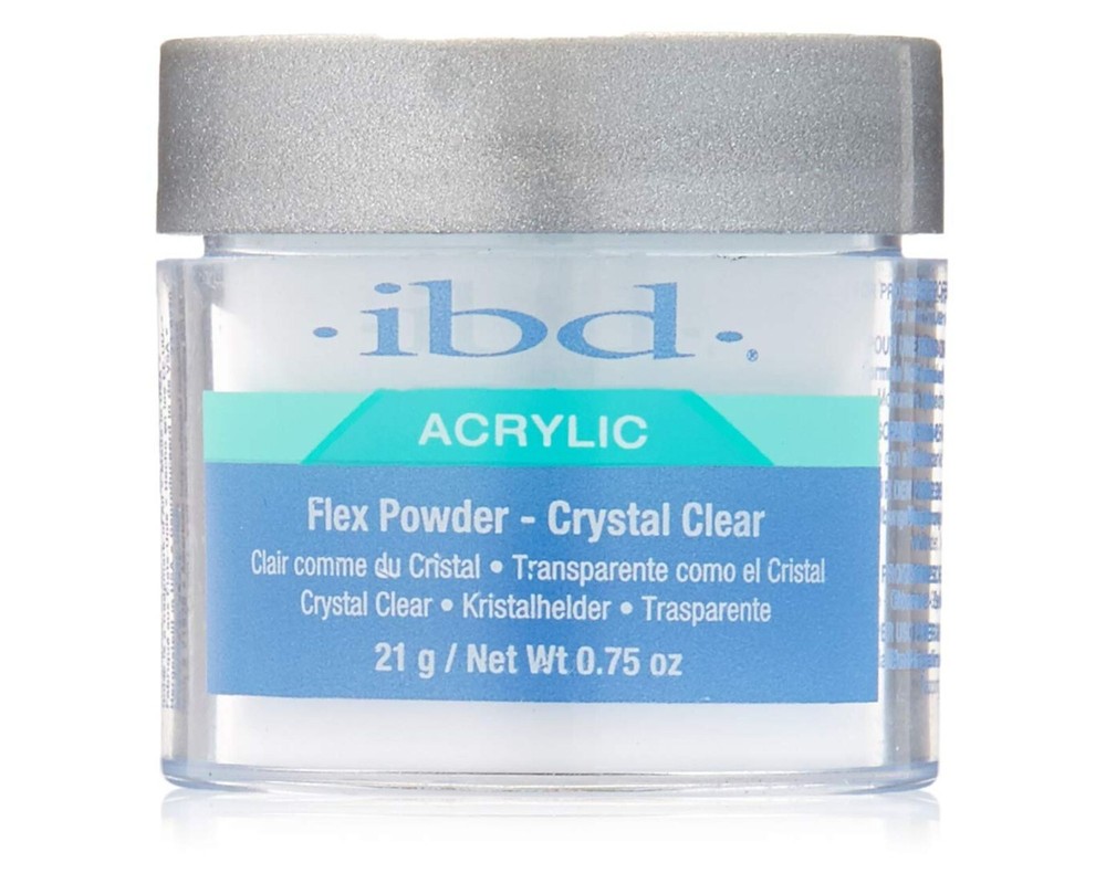 IBD Flex Acrylic Powder 0.75oz Crystal Clear