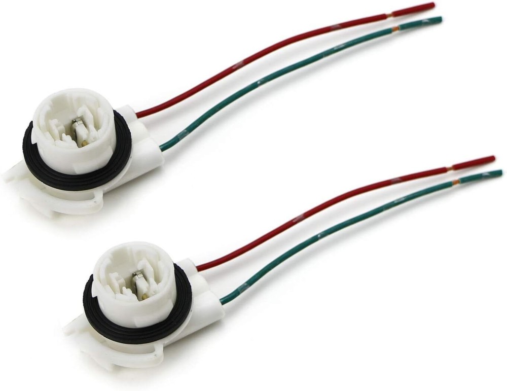 Light Bulbs Socket 1/2 Wire Harness 3157 3156 for Chevrolet Silverado GMC Sierra
