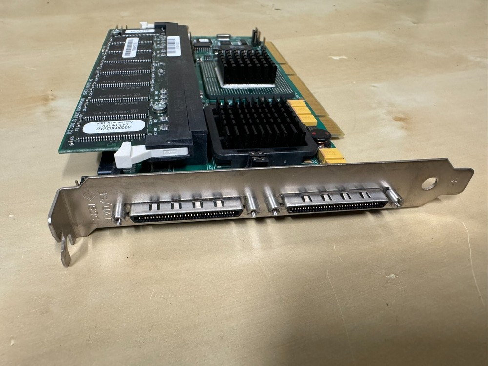 ** LSI SCSI PCI-X RAID Controller Card w/Cable PCBX518-B1