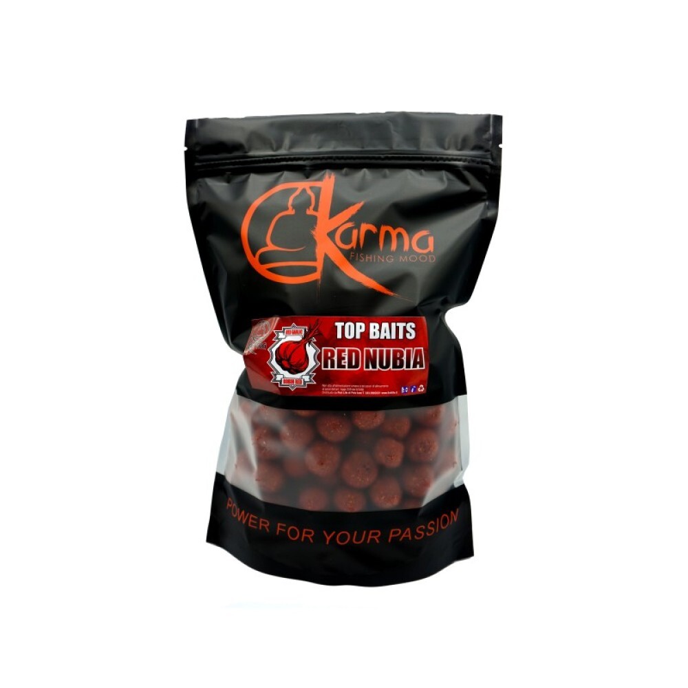 Boilies TopBait Red Nubia 20mm Karma
