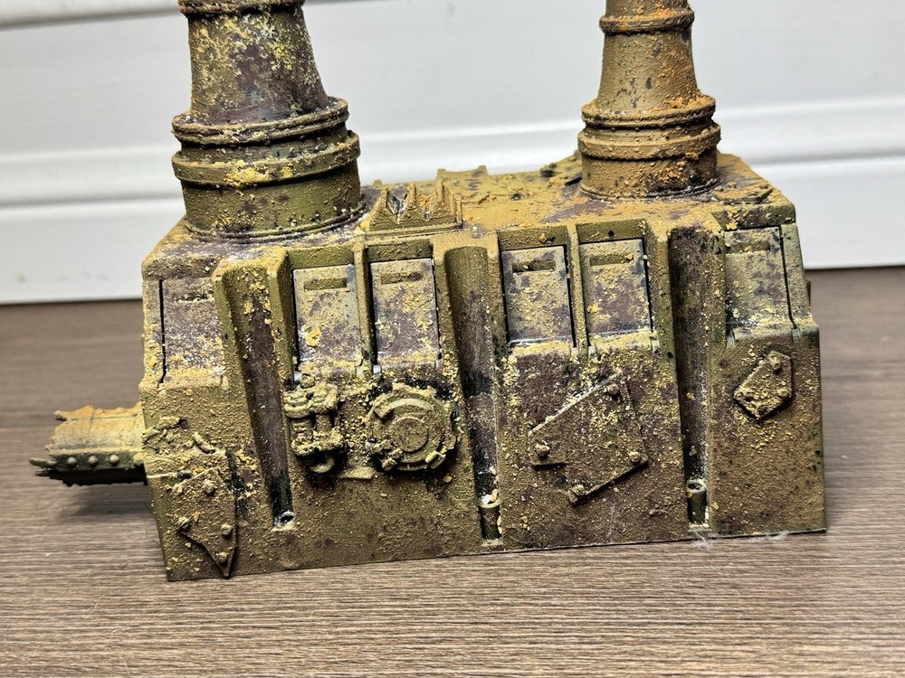 Warhammer Necromunda Table Top terrain Power Plant Hive Stack –scratch built.