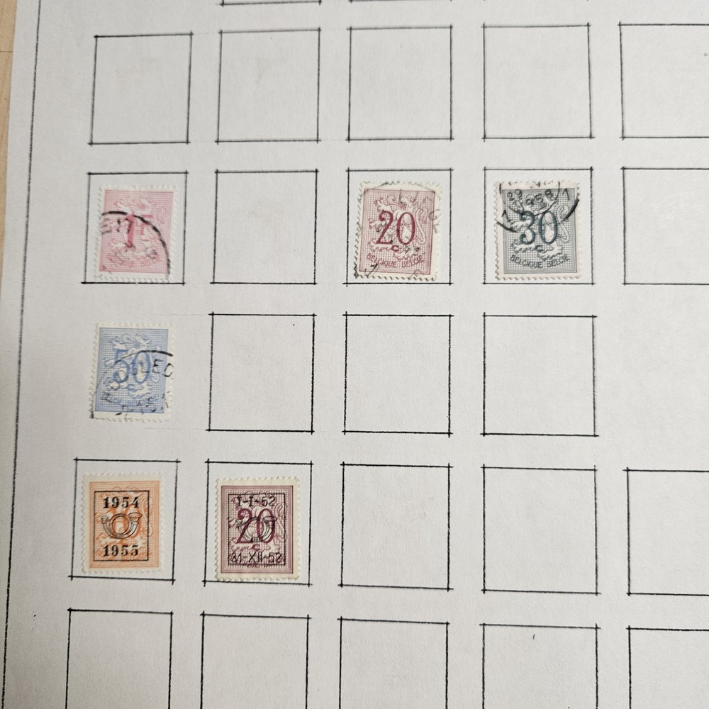 Belicique Belgie Stamps (6)