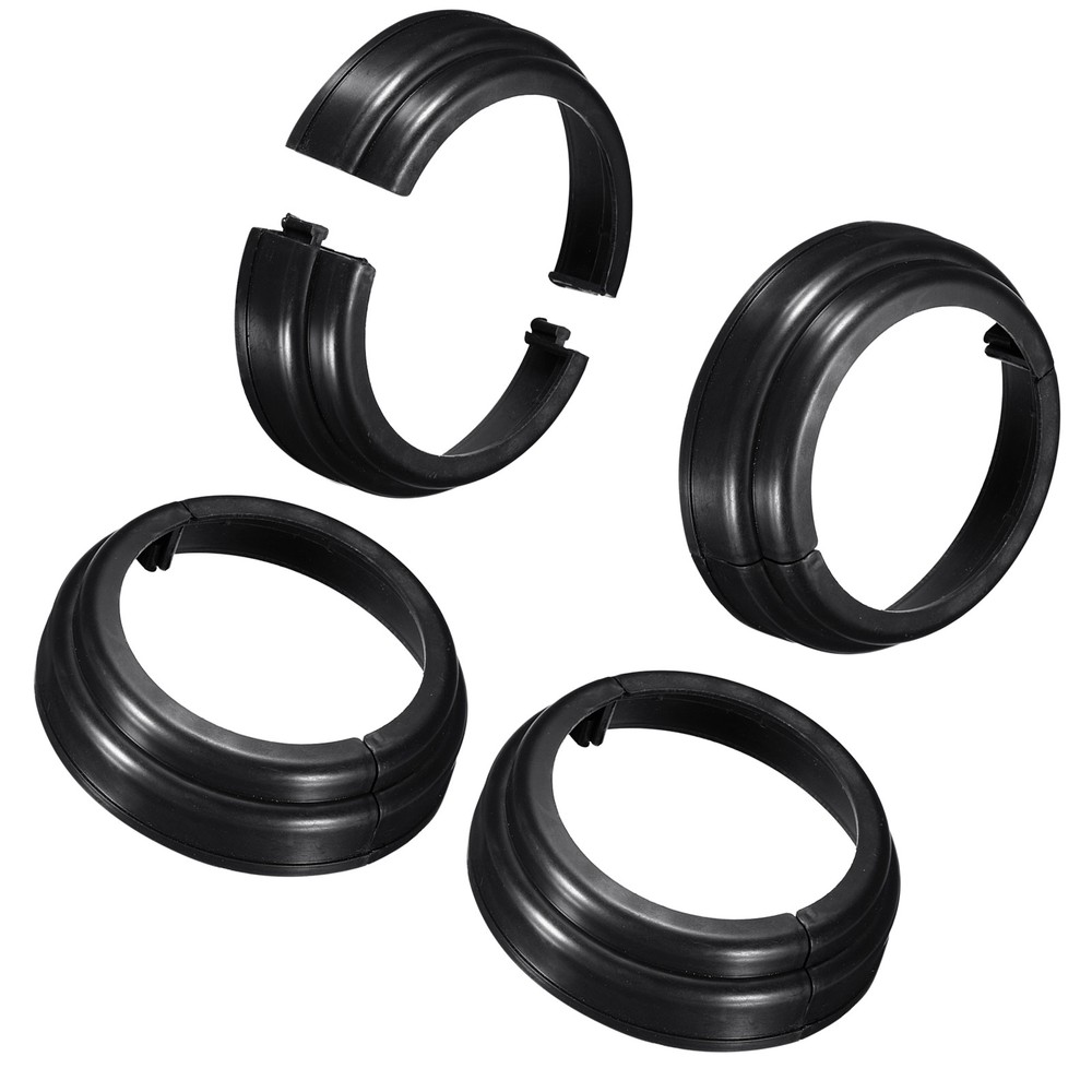 78mm Post Skirt Post Base Cover Craft Split Style , 4Pcs