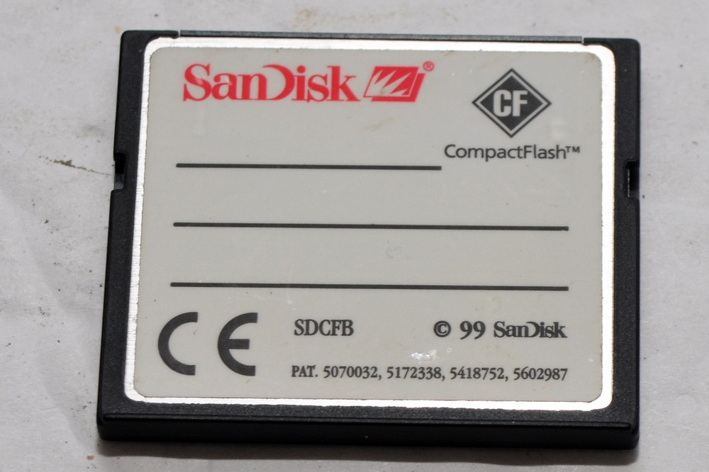 SanDisk Compact Flash 64MB Compact Flash Card , believe unused