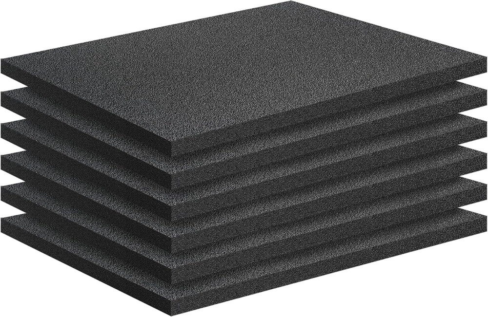 Polyethylene Foam Pads for Packing Foam Sheets Black Cuttable High Density Cu...
