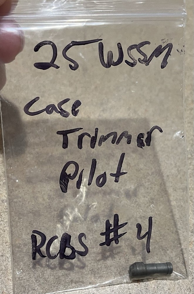 RCBS 25 WSSM Case Trimmer Pilot #4