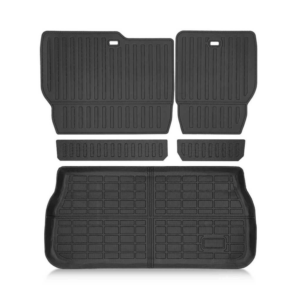 Cargo Mat Liner with Backrest Mat for Chrysler Pacifica 2017-2025 Accessories...