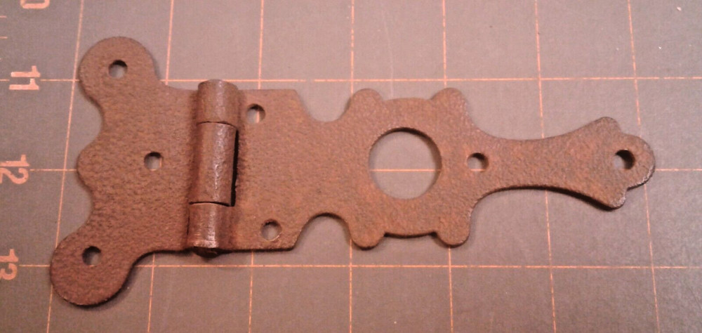 Antique Iron Tool Chest Trunk Hasp 1860s