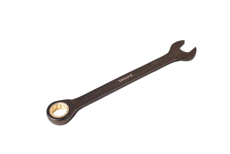 Combination /Ring Open End Ratchet Spanner AF/SAE Imperial Individual 1/4"-1"