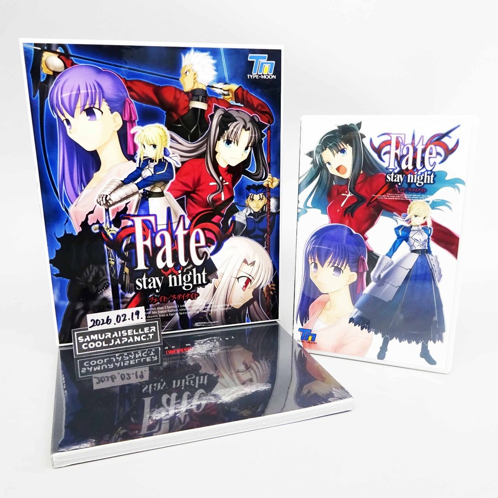 Fate / Stay Night Limited Edition Windows PC Game TYPE MOON Used