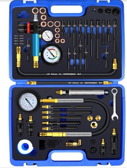 46PCS Compression and Leakage Test Kit for HDI TDCi Pumpe Duse Engine