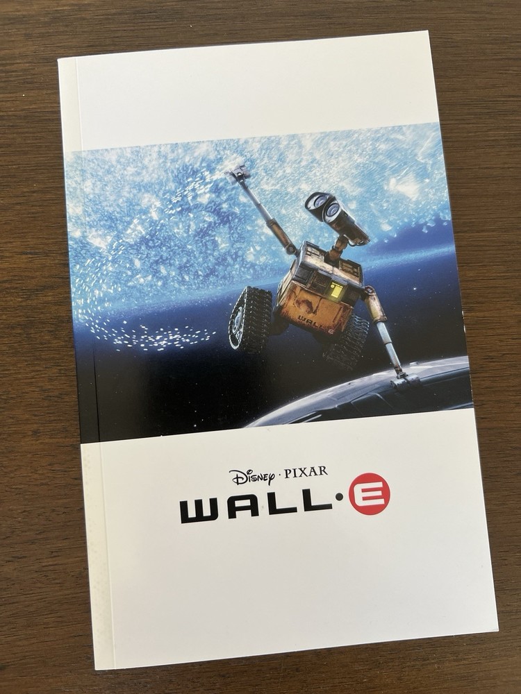 Rare Disney/Pixar FOR YOUR CONSIDERATION WALL-E SCRIPT in colorful cover