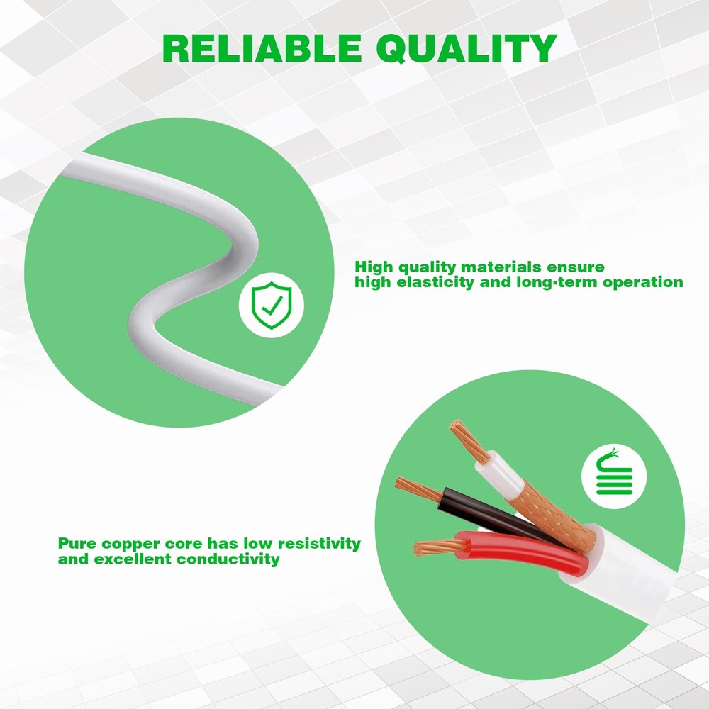 4x60/100ft CCTV Security Camera Extension Cable BNC Video Power Cable DVR System