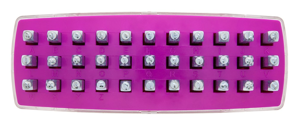 Bridgette Letter Stamps L-case, (3mm)