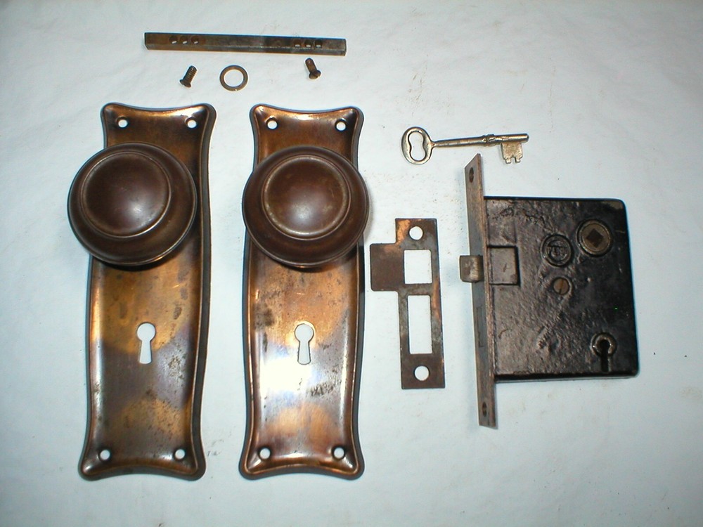 Antique Victorian Era Door Hardware