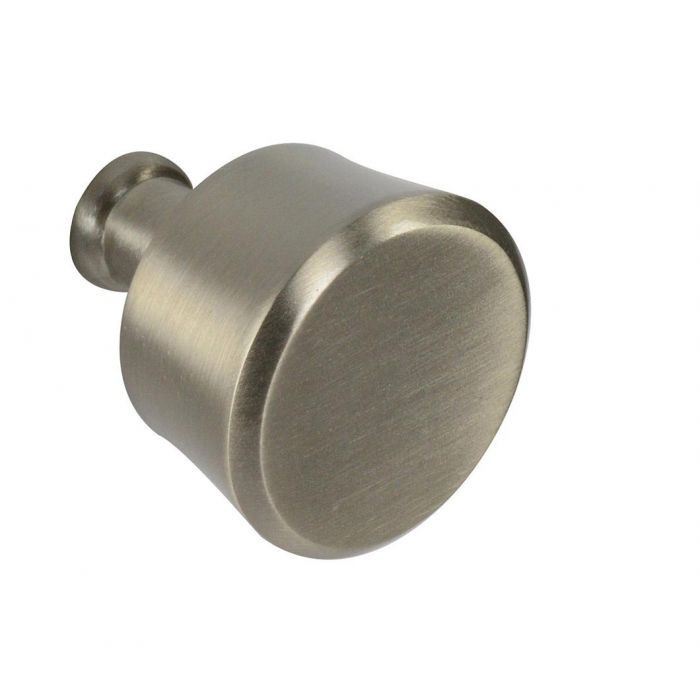 1-1/4" Cylinder Knob Satin Nickel