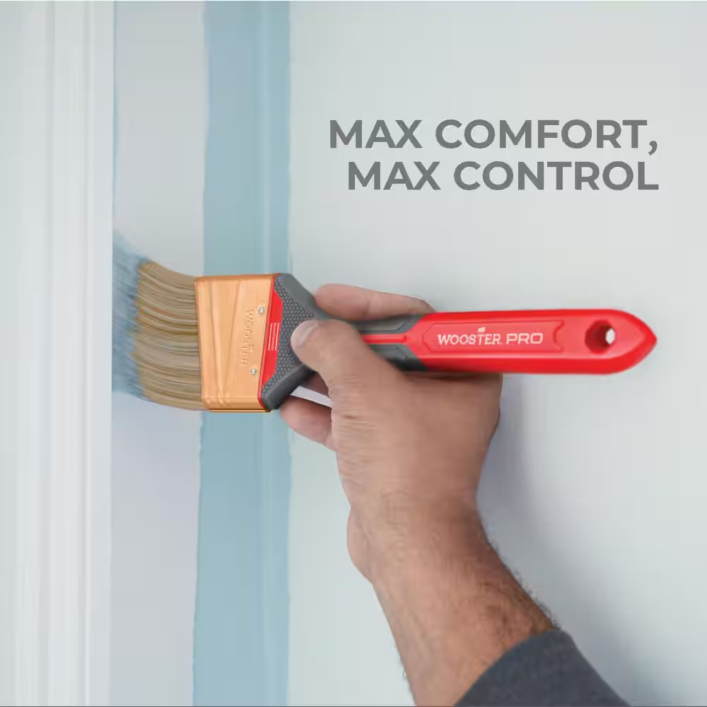 2-1/2 In. Griptech Max Nylon/Polyester Thin Angle Sash Brush