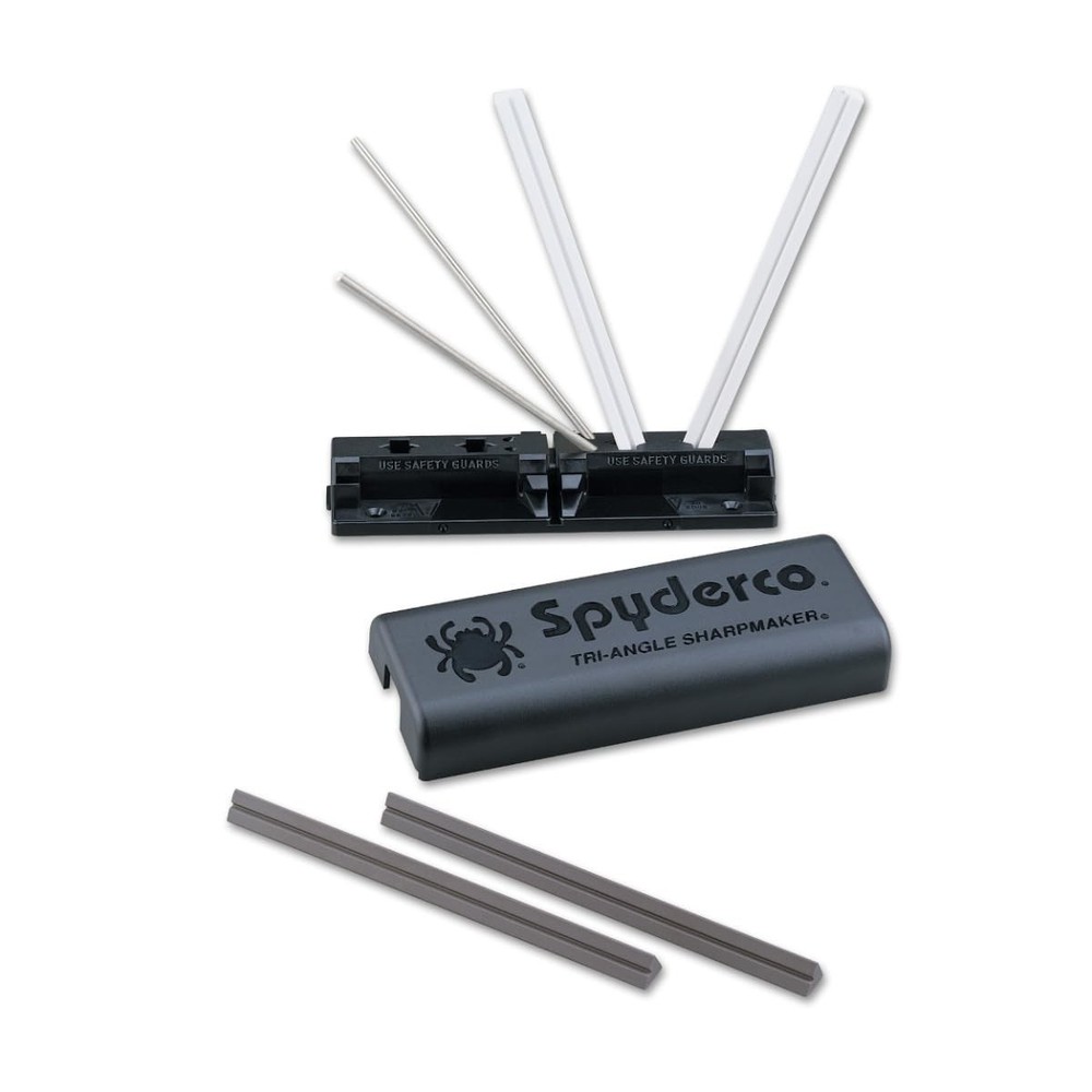 Tri-Angle Sharpmaker, Complete Knife Sharpening System with Medium Grit and F...