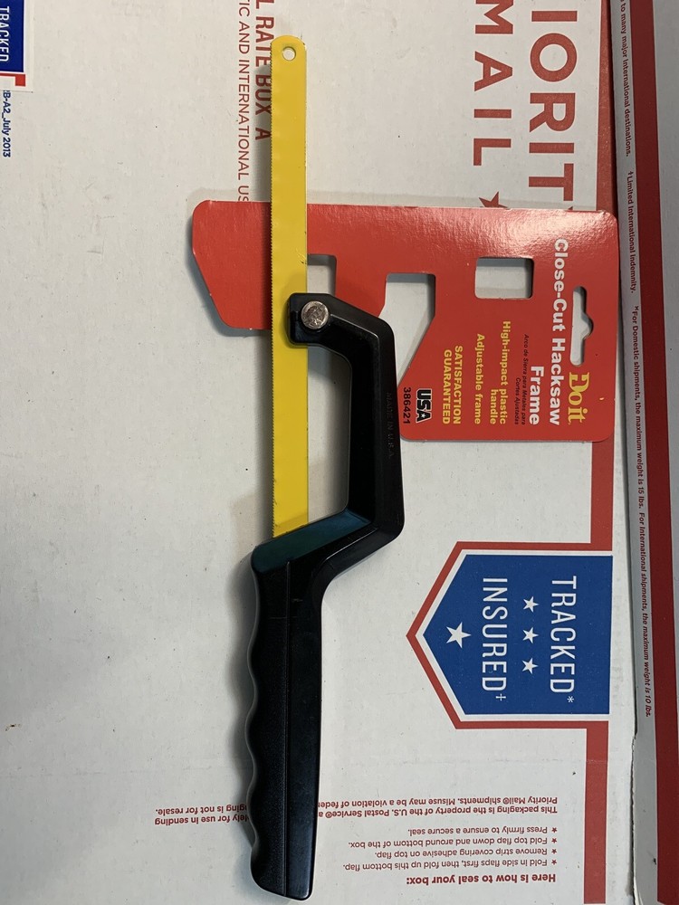 Hacksaw Handheld Thin Metals Plaster Jab Saw Close Quarter Cutting Cut