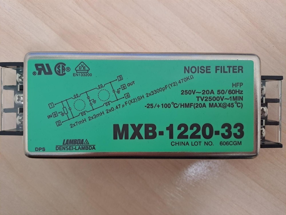 SCREEN CTP PT-R Noise filter Lambda MXB-1220-33  (used)