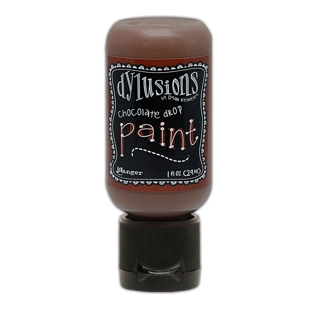 Dylusions Acrylic Paint 1oz-Chocolate Drop