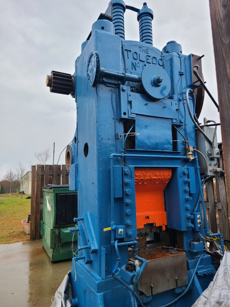 800 ton Bliss Toledo Knuckle Press