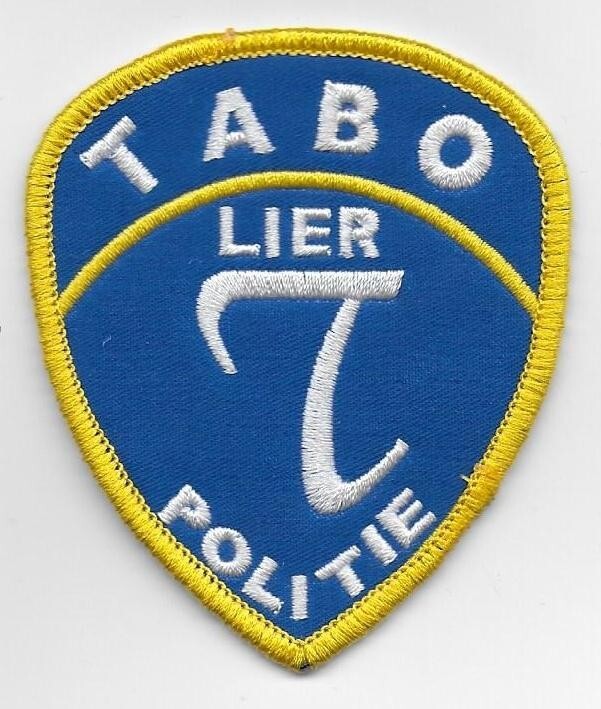 BELGIUM POLICE TABO LIER PATCH