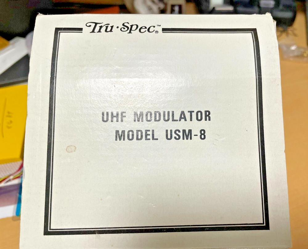 Tru Spec USM-8 UHF Modulator