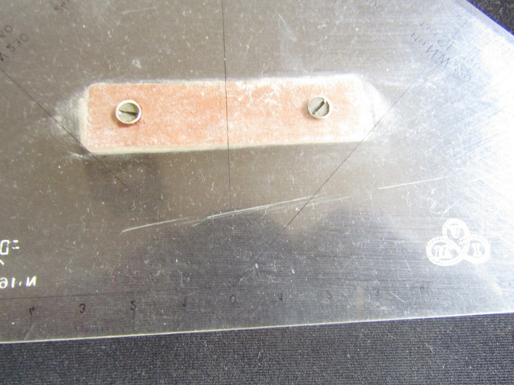 Vintage Triangular 275 m/m Nautical Navigation Square IVM N.163223