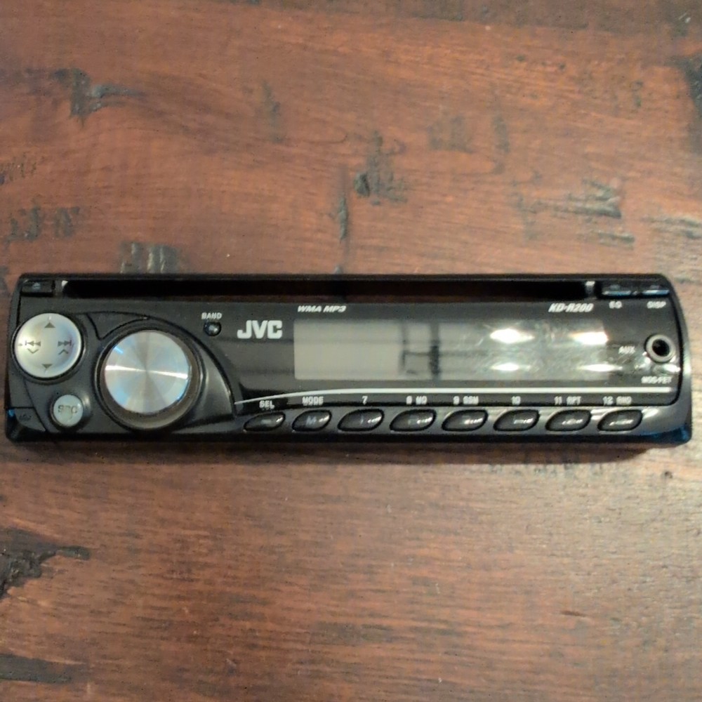JVC KD-R200 FACEPLATE ONLY OEM Tested