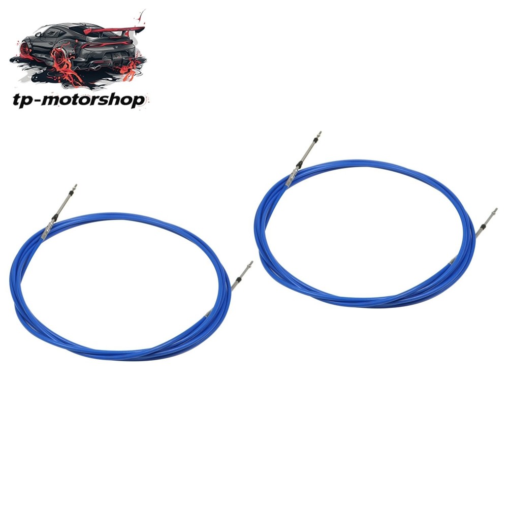 33C Throttle Shift Control Cable Compatible with Outboard Engine Boat 2PC 20FT