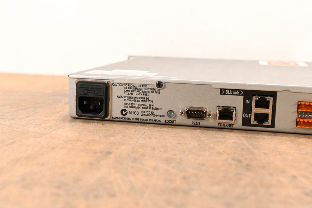 BSS London BLU-160 Networked Signal Processor CG01S22