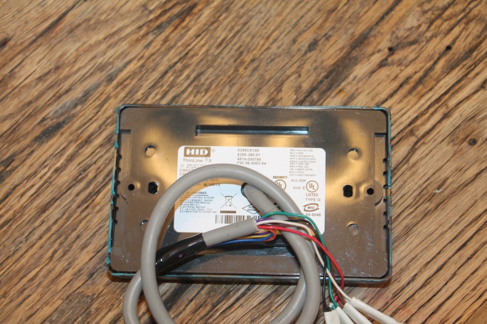 HID Prox ThinLine II Wall Switch Card Reader Access Control 5395CG100