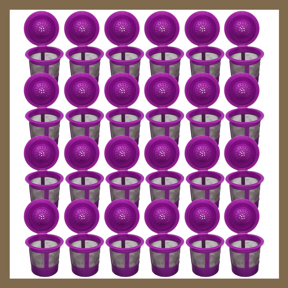 Keurig 2.0 & 1.0 Reusable Refillable Coffee Replacement Filter K-Cup