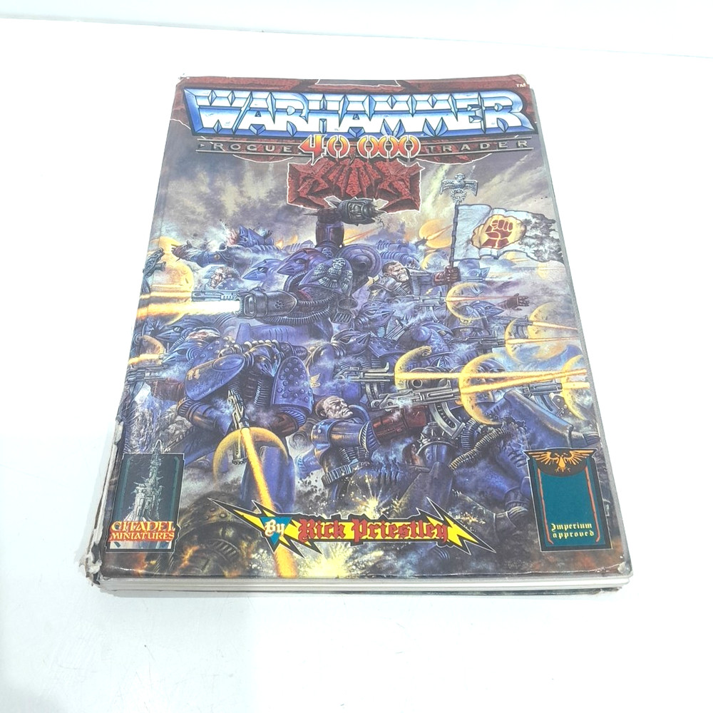 Warhammer 40’000 Rogue Trader 1987 Edition, Hardback Book ****READ***