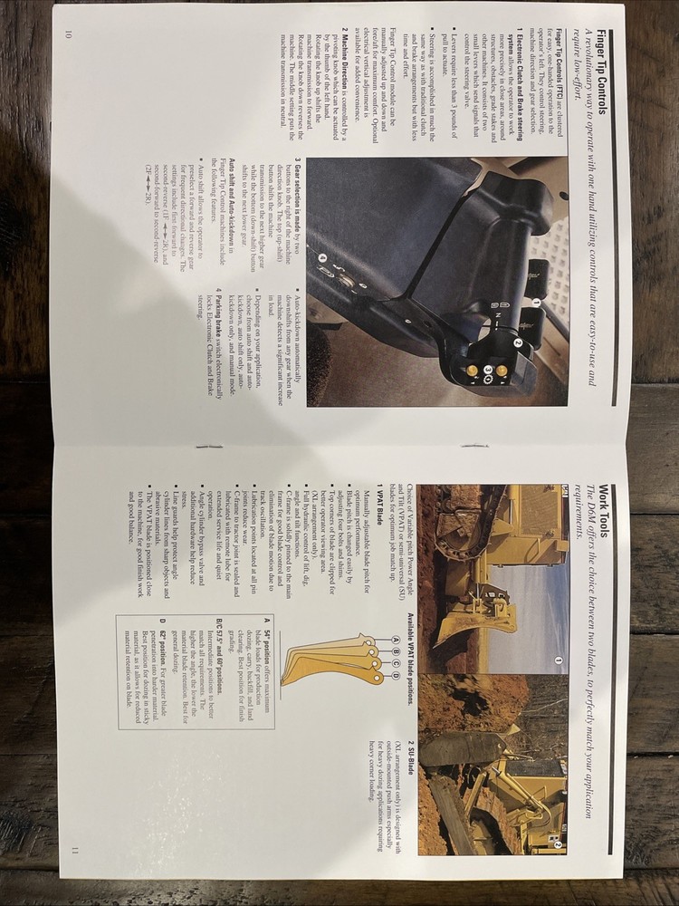 Caterpillar D6M Brochure ‘99
