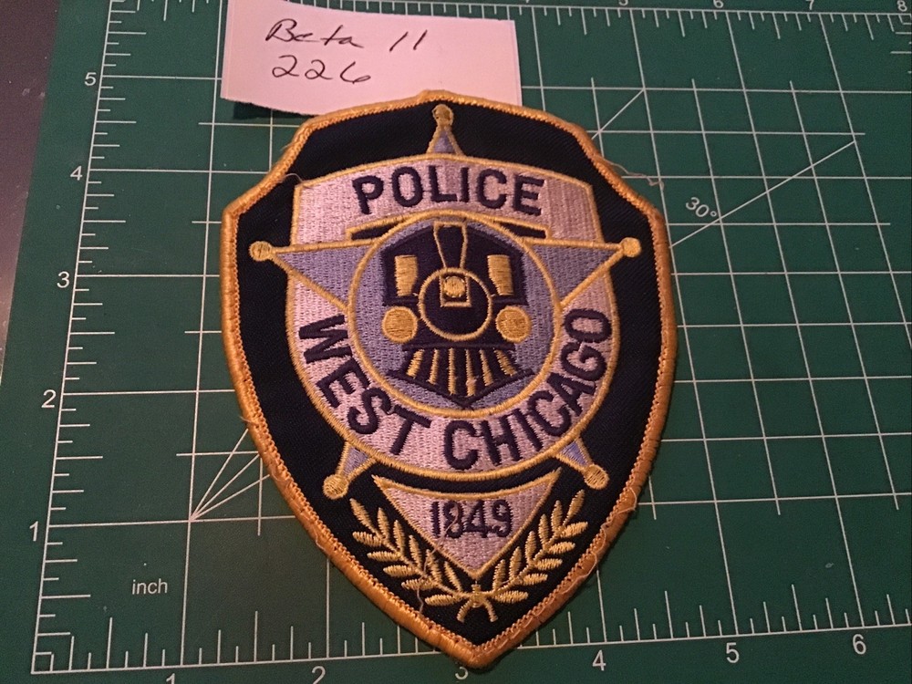 IL West Chicago Illinois Police Patch