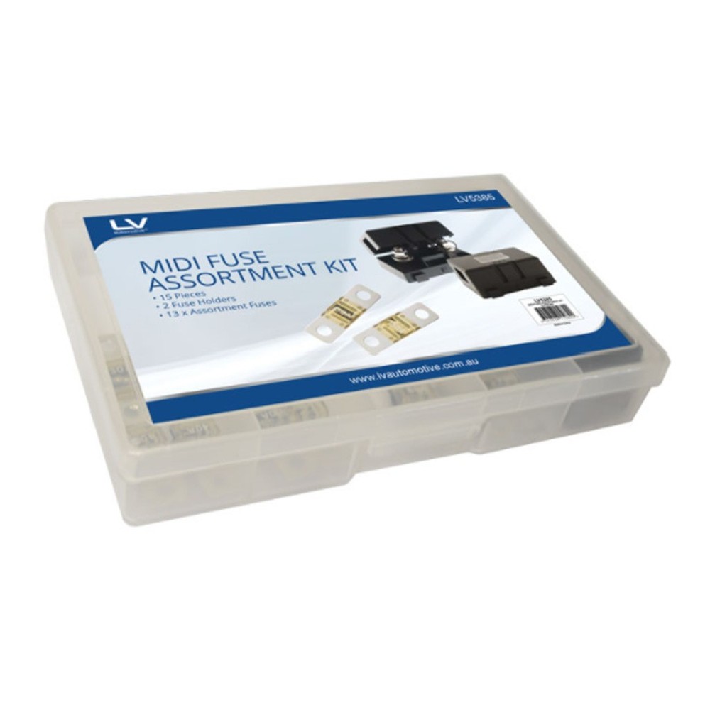 Blue Bar Midi Fuse Assortment Kit 15pc