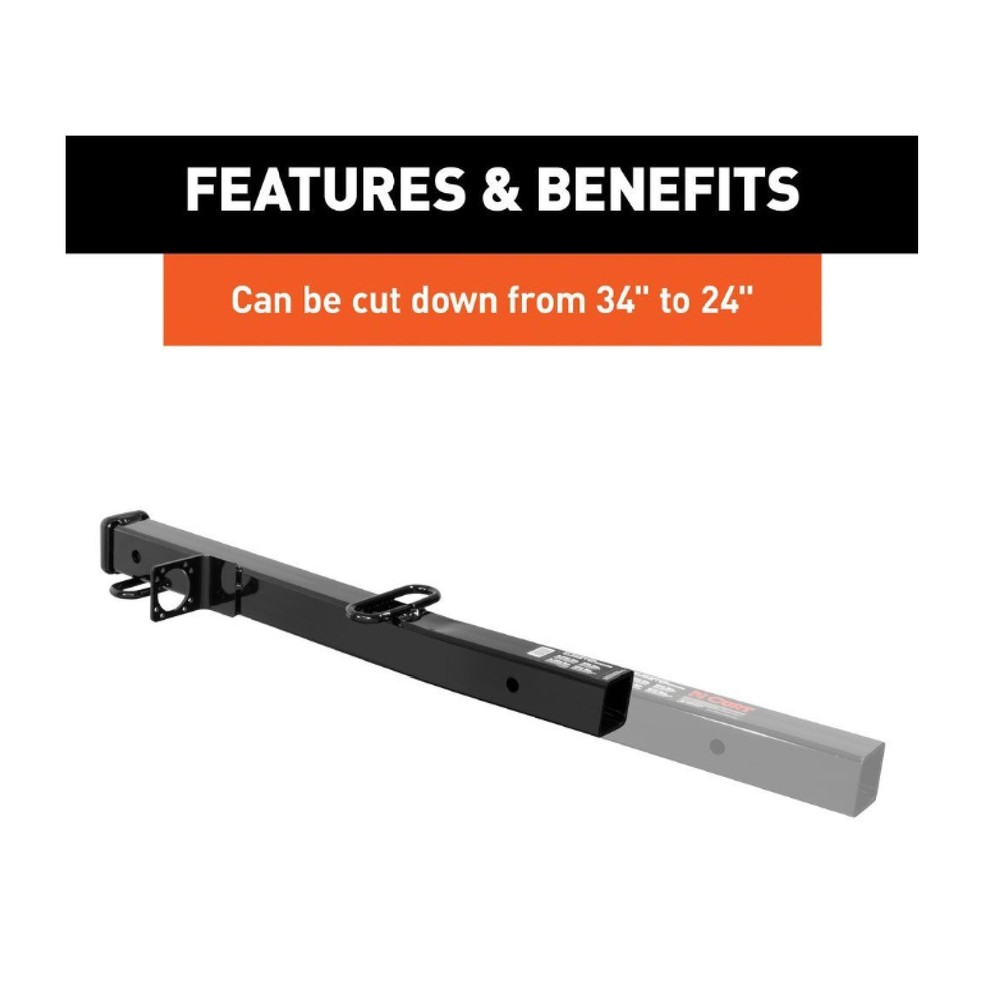 Curt 45048 Receiver Tube Adapter