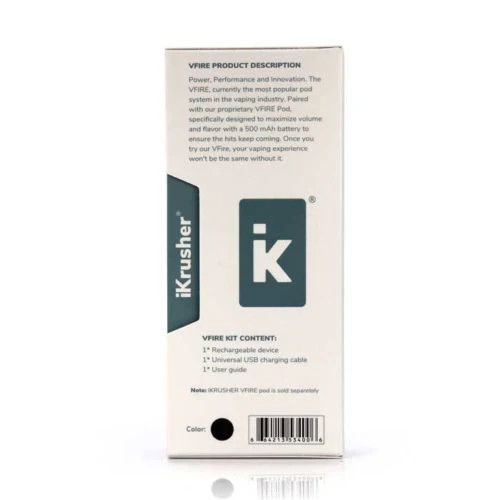 iKrusher VFire Black BATTERY 500MAH
