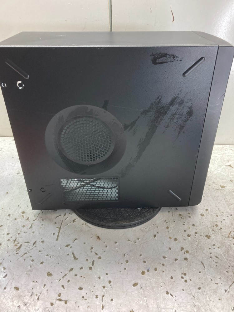 Vintage Retro Black ATX Sleeper Build Case