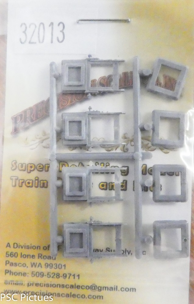 Precision Scale HO #32013 Hatches,  (Plastic Parts) 1:87th Scale