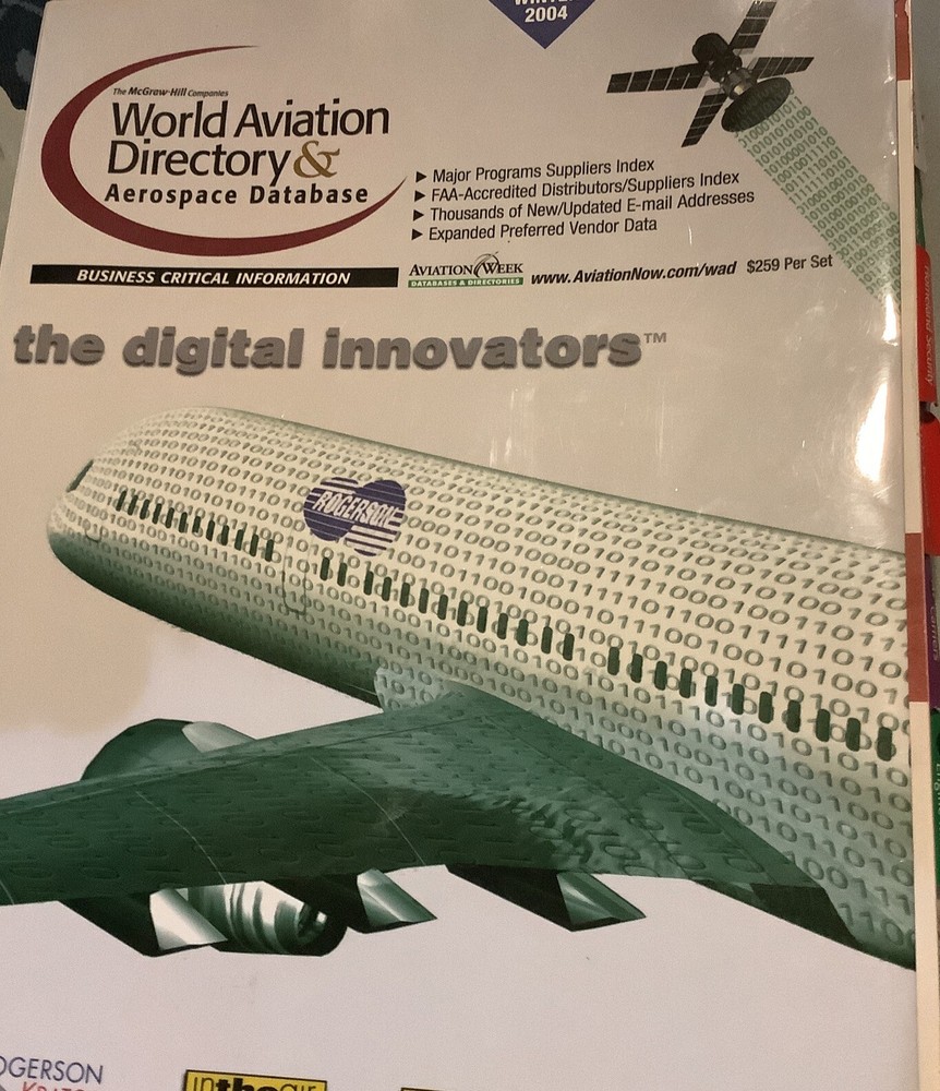 Aerospace World Database: Buyers Guide,Winter 2004.Digital Directory