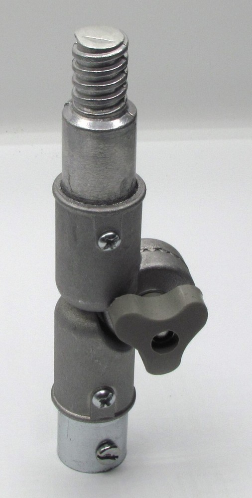 Extension Pole Angle Adapter - Fits all standard threaded poles.  All metal.  E