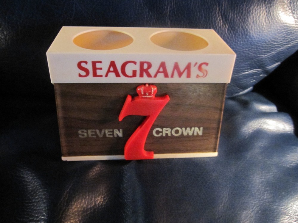 Seagram's Seven Crown Straw Holder