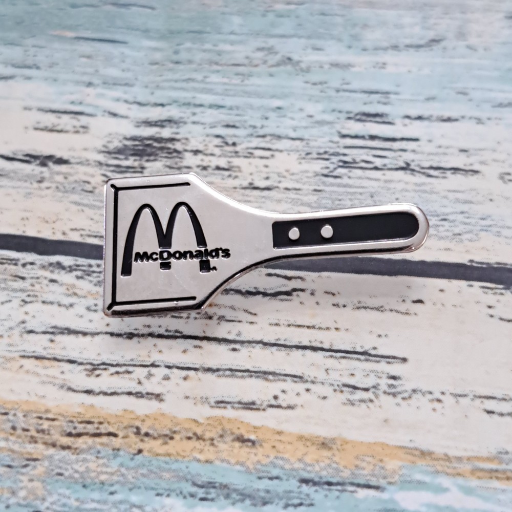 McDonald's Crew Employee Pin - Spatula