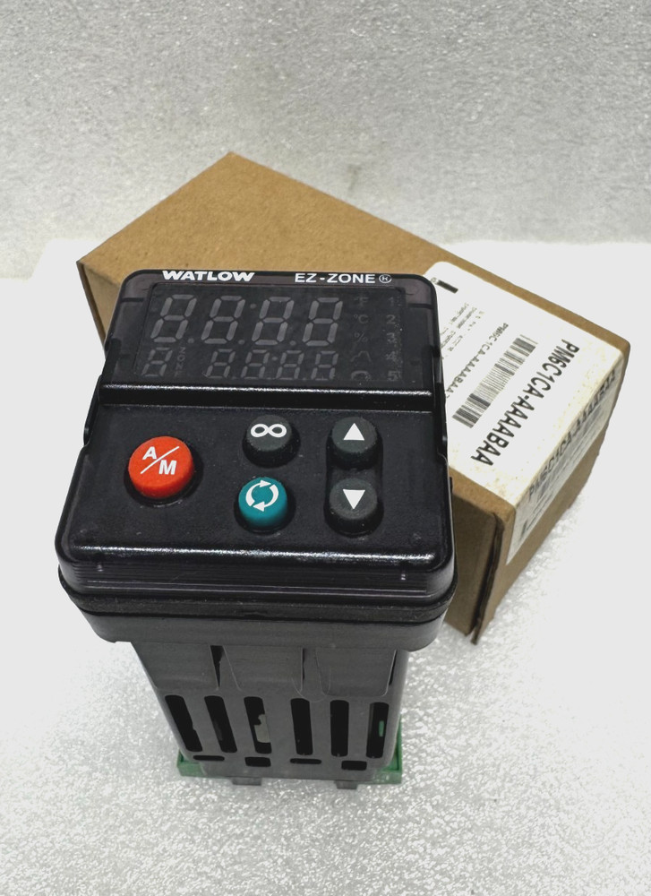 WATLOW PMC1CA-AAAABAA Temperature Controller. V 100-240-(CA). 1/16 DIN. 10VA.