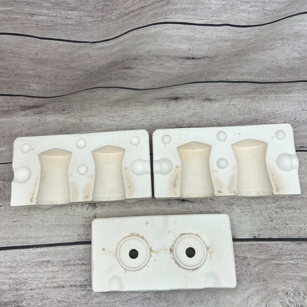Unbranded Ceramic Casting Mold Wheat S + P Figurine #SFA-549